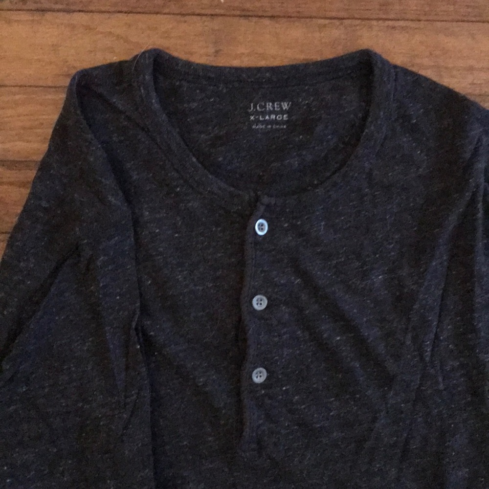 J Crew Long Sleeve Henley